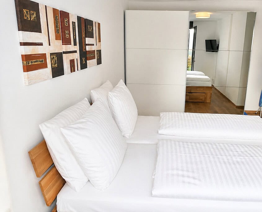 Master Bedroom with large wardrobe
